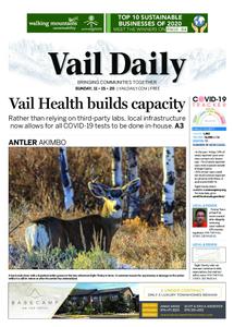 Vail Daily – November 15, 2020