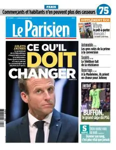 Le Parisien du Lundi 10 Décembre 2018