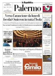 la Repubblica Palermo - 21 Gennaio 2022