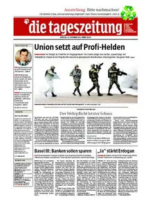 Tageszeitung TAZ vom 14 September 2010