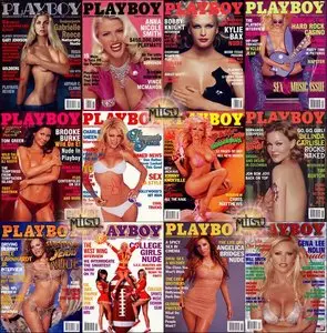 Playboy USA - Full Year 2001 Issues Collection