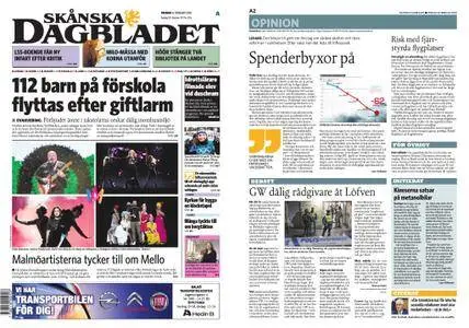 Skånska Dagbladet – 16 februari 2018