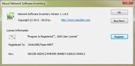 Nsasoft Network Software Inventory 1.1.8.0