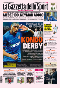 La Gazzetta dello Sport - 20.06.2015