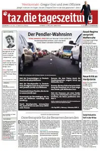 Tageszeitung TAZ vom 04 April 2012