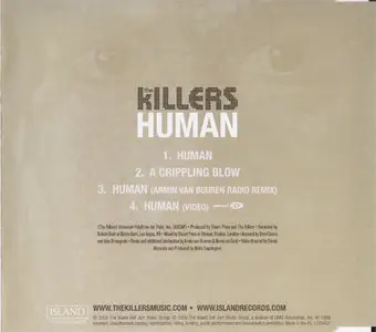 The Killers - Human (2008) {enhanced CD with video track}