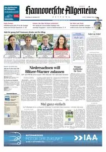 Hannoversche Allgemeine Zeitung - 20.09.2012