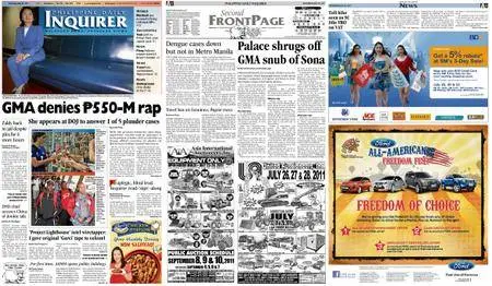 Philippine Daily Inquirer – July 23, 2011