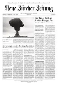 Neue Zürcher Zeitung International – 13. Oktober 2022