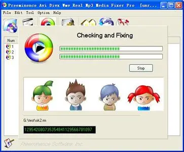Avi Divx Wmv Real Mp3 Media Fixer Pro v5.8