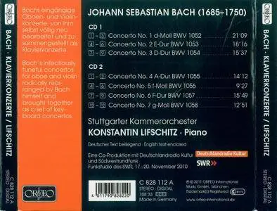 Konstantin Lifshitz - Bach - Klavierkonzerte BWV 1052-1058 (2011)