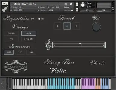 Ben Osterhouse String Flow Violin v1.3.1 KONTAKT