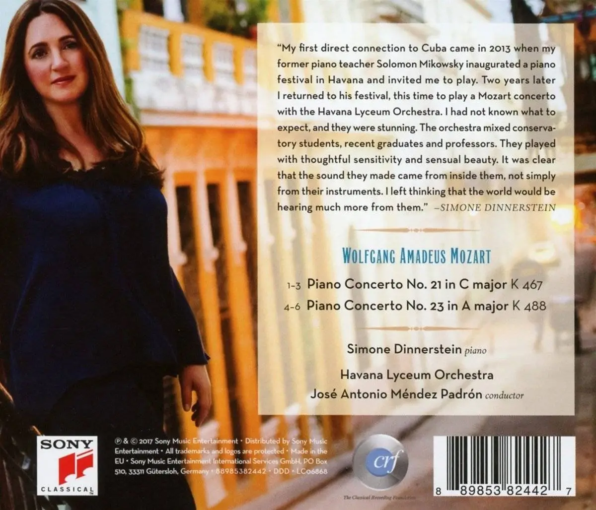 Simone Dinnerstein - Mozart in Havana (2017)