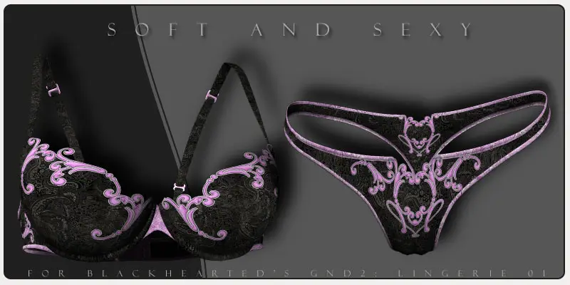Soft and Sexy:GND2: Lingerie 01