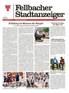 Fellbacher Stadtanzeiger - 05. Juni 2019