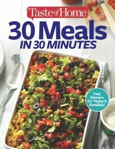 30 Meals in 30 Minutes - February 01, 2017