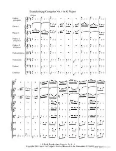 Brandenburg Concerto No. 4 in G Major