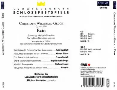 Michael Hofstetter, Orchester der Ludwigsburger Schlossfestspiele - Gluck: Ezio (2008)
