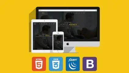 Build Creative Website Using HTML5, CSS3, jQuery & Bootstrap