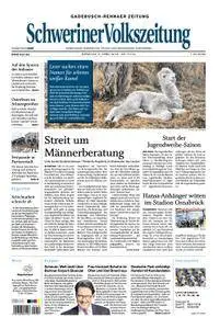 Schweriner Volkszeitung Gadebusch-Rehnaer Zeitung - 03. April 2018