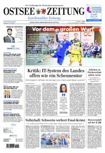 Ostsee Zeitung Greifswalder Zeitung - 13. Mai 2019