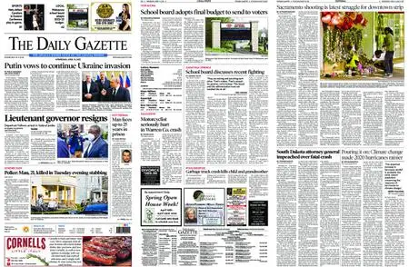 The Daily Gazette – April 13, 2022