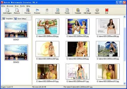 Batch Watermark Creator 6.0