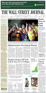 The Wall Street Journal - October 8, 2018