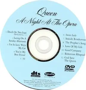 Queen Night At The Opera (DVD-Audio DTS 24/96 Six-Channel rip)
