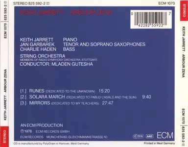 Keith Jarrett - Arbour Zena (1976) {ECM 1070} [Repost]
