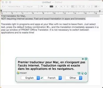 PROMT Offline Translator English Pack 1.0.15 Mac OS X