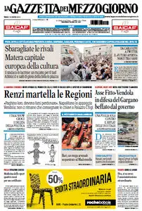 La Gazzetta del Mezzogiorno - 18.10.2014 
