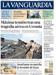 La vanguardia 18 de Julio de 2014