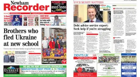 Newham Recorder – April 13, 2022