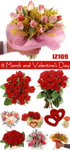 March 8 and Valentine's Day 2