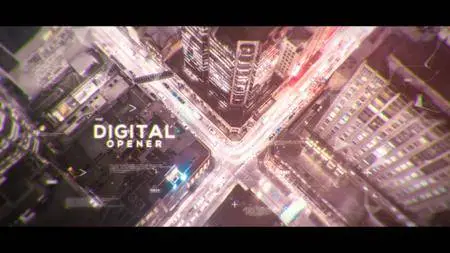 Digital Parallax Opener - Slideshow - Project for After Effects (VideoHive)