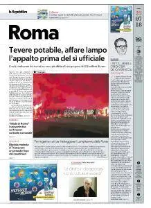 la Repubblica Roma - 23 Luglio 2018