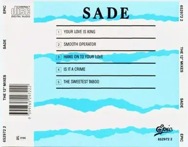 Sade - The 12" Mixes (1988) {Epic Australia}