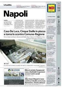 la Repubblica Napoli - 19 Febbraio 2018