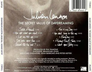 Julian Lennon - The Secret Value Of Daydreaming (1986)