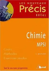 Jacques Mesplède, "Chimie MPSI"