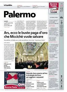 la Repubblica Palermo - 22 Dicembre 2017