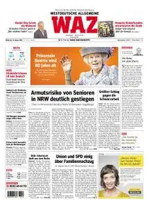 WAZ Westdeutsche Allgemeine Zeitung Essen-Postausgabe - 31. Januar 2018