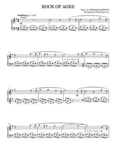 Rock of Ages - Thomas Hastings (Piano Solo)