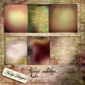 Scrap Kit: Red Autumn