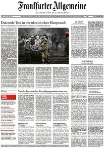 Frankfurter Allgemeine Zeitung vom Freitag, 21. Februar 2014