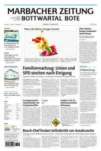 Marbacher Zeitung - 31. Januar 2018