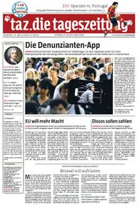 Tageszeitung TAZ vom 27 Juni 2012