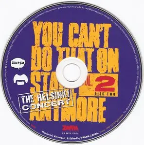 Frank Zappa - You Can’t Do That On Stage Anymore, Vol. 2: The Helsinki Concert (1988) [2CD] {2012 UMe Remaster}