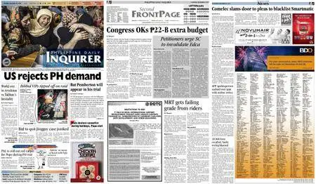 Philippine Daily Inquirer – December 18, 2014